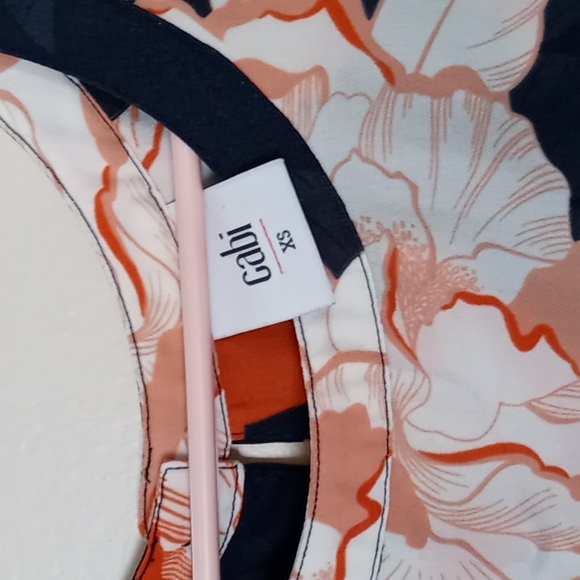 Cabi Floral Blouse XS - Picture 2 of 2
